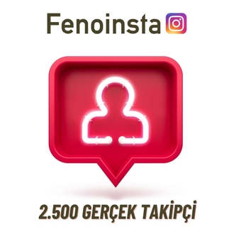 2500 Türk Takipçi