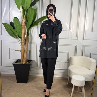 Ghisa İşlemeli Gömlek