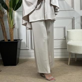 selvi çetin bej abraham pelerin abiye
