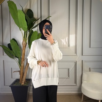 Ghisa Şifon Mix Triko Tunik