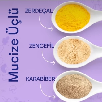 Zencefil-Zerdeçal-Karabiber Karışım Sirkesi 250 ml.