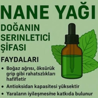 Nane Uçucu Yağı 20 ml.