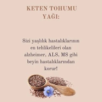 Keten Tohumu Yağı 50 ml.