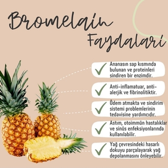 Bromelain Sirkesi Shot Boy 100 ml.