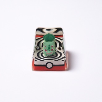 Pokeball Keycap - Bulbasaur