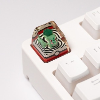 Pokeball Keycap - Bulbasaur
