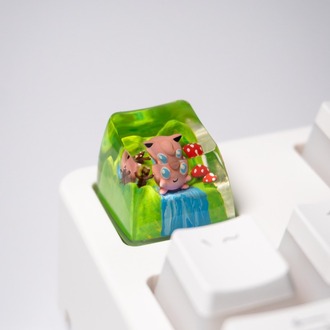 Pokemon Keycap - Jigglypuff