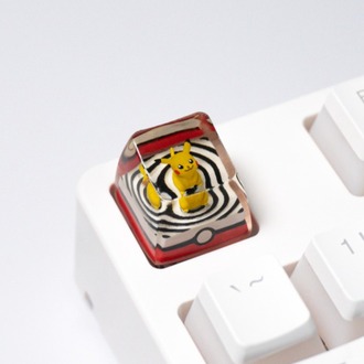 Pokeball Keycap - Pikachu