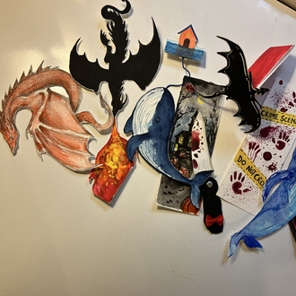 13 adet kitap ayracı (bıçak hariç)