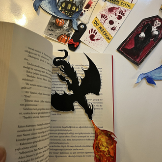 13 adet kitap ayracı (bıçak hariç)