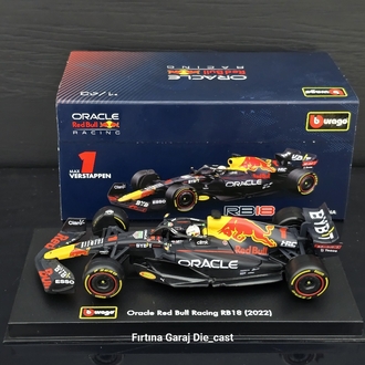 1:43 Redbull Oracle RB18 Max Verstappen 2022 Dünya Şampiyonu