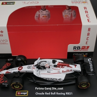1:43 Redbull Oracle RB21 Verstappen 2025 Japonya GP