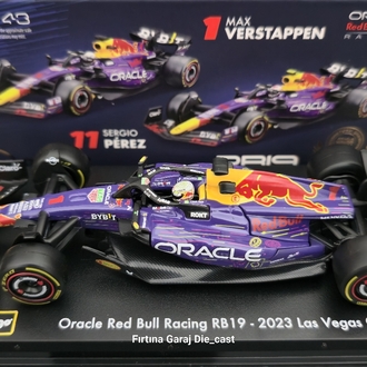 1:43 Redbull Oracle RB19 Max Verstappen 2023 Formula1 Dünya Şampiyonu 