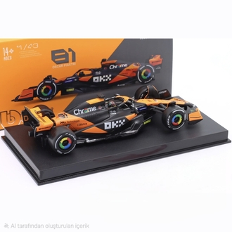 1:43 Mclaren MCL38 Oscar Piastri 2024