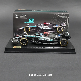 1:43 Mercedes AMG W15 George Russell 2024