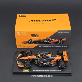 1:43 Mclaren MCL38 Oscar Piastri 2024