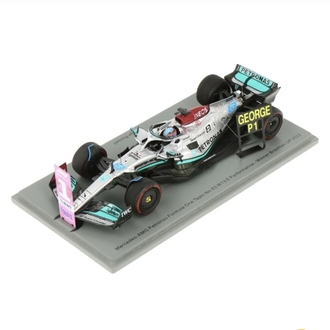 1:43 Spark Mercedes AMG W13 George Russell 2022 Brezilya GP Kazanan