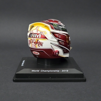 1:5 Lewis Hamilton 2019 Dünya Şampiyonu Kask Figürü 