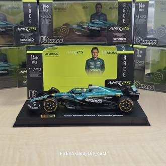 1:43 Aston Martin AMR25 Fernando Alonso 2025