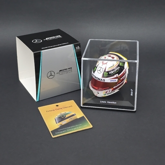 1:5 Lewis Hamilton 2018 Dünya Şampiyonu Kask Figürü