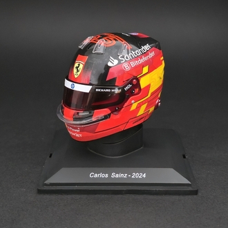 1:5 Carlos Sainz 2024 Kask Figürü 