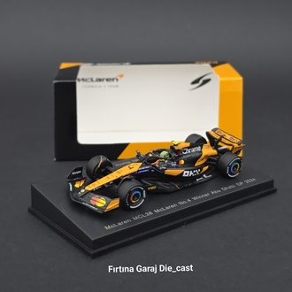 64 Spark Mclaren MCL38 Lando Noris 2024 Abu Dhabi GP Kazanan