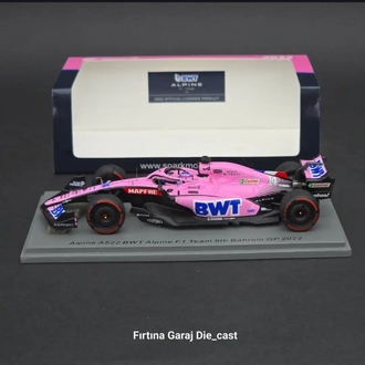 1:43 Spark Alpine A522 Fernando Alonso 2022