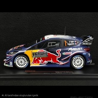 1:24 Ford Fiesta WRC S.Ogier 2018 Dünya Ralli Şampiyonu