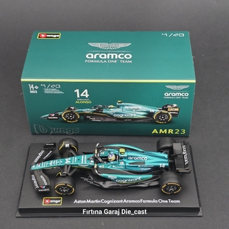 1:43 Aston Martin AMR23 Fernando Alonso 2023