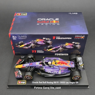 1:43 Redbull Oracle RB19 Max Verstappen 2023 Formula1 Dünya Şampiyonu 