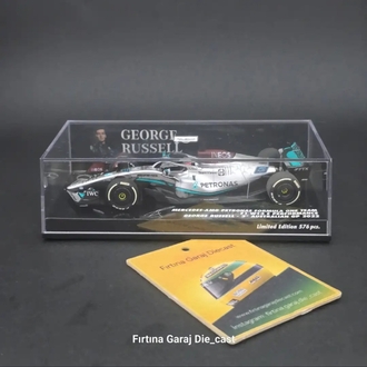 1:43 Minichamps Mercedes AMG W13 George Russell 2022