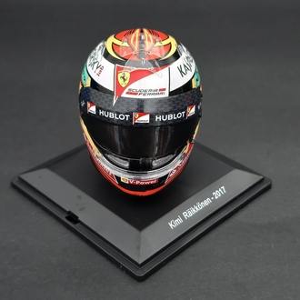 1:5 Kimi Raikkonen 2017 Kask Figürü