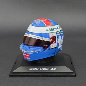 1:5 Charles Leclerc 2021 Monaco GP Kask Figürü 