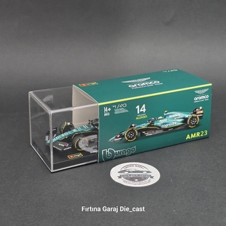 1:43 Aston Martin AMR23 Fernando Alonso 2023