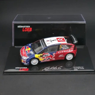 1:43 Citroen C4 WRC S.Loeb 2008 Dünya Ralli Şampiyonu 