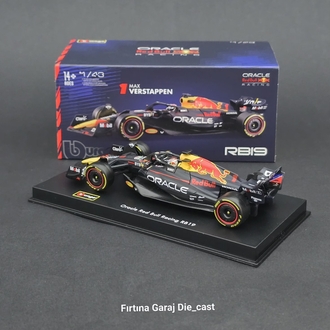 1:43 Redbull Oracle RB19 Max Verstappen 2023 Dünya Şampiyonu