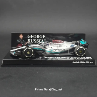 1:43 Minichamps Mercedes AMG W13 George Russell 2022