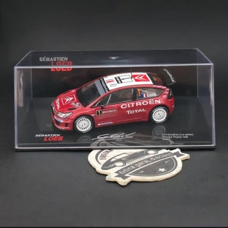 1:43 Citroen C4 WRC S.Loeb 2007 Dünya Ralli Şampiyonu 