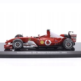 1:24 Ferrari F2003 GA Michael Schumacher 2003 Formula1 Dünya Şampiyonu