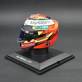 1:5 Kimi Raikkonen 2017 Kask Figürü