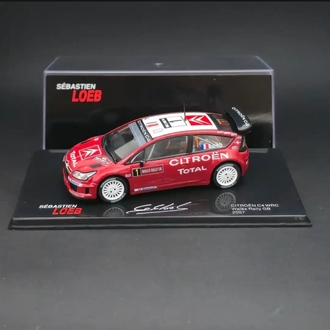 1:43 Citroen C4 WRC S.Loeb 2007 Dünya Ralli Şampiyonu 