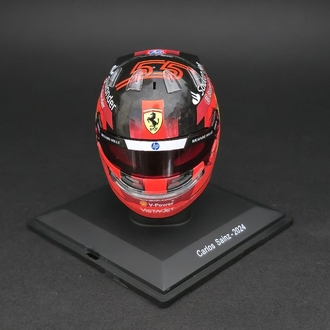 1:5 Carlos Sainz 2024 Kask Figürü 
