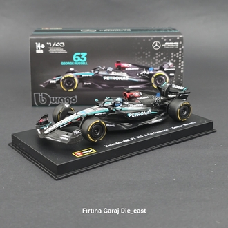 1:43 Mercedes AMG W15 George Russell 2024