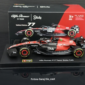 1:43 Alfa Romeo C43 Valteri Bottas 2023