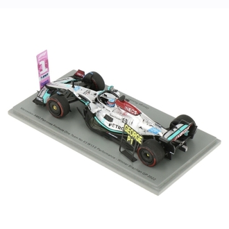 1:43 Spark Mercedes AMG W13 George Russell 2022 Brezilya GP Kazanan