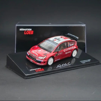 1:43 Citroen C4 WRC S.Loeb 2007 Dünya Ralli Şampiyonu 