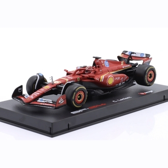 1:43 Ferrari SF24 Charles Leclerc 2024 Monaco GP Kazanan