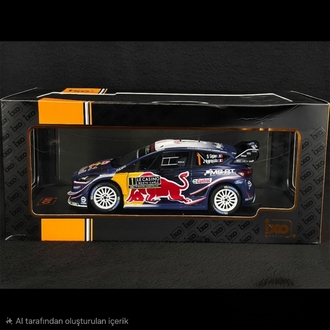 1:24 Ford Fiesta WRC S.Ogier 2018 Dünya Ralli Şampiyonu