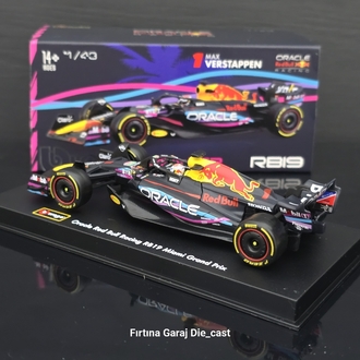 1:43 Redbull Oracle RB19 Max Verstappen 2023 Dünya Şampiyonu