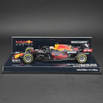 1:43 Minichamps Redbull Honda RB16B Max Verstappen 2021 Dünya Şampiyonu